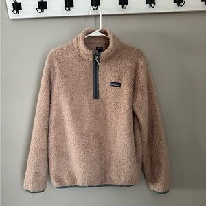Patagonia Beige Fleece Jacket